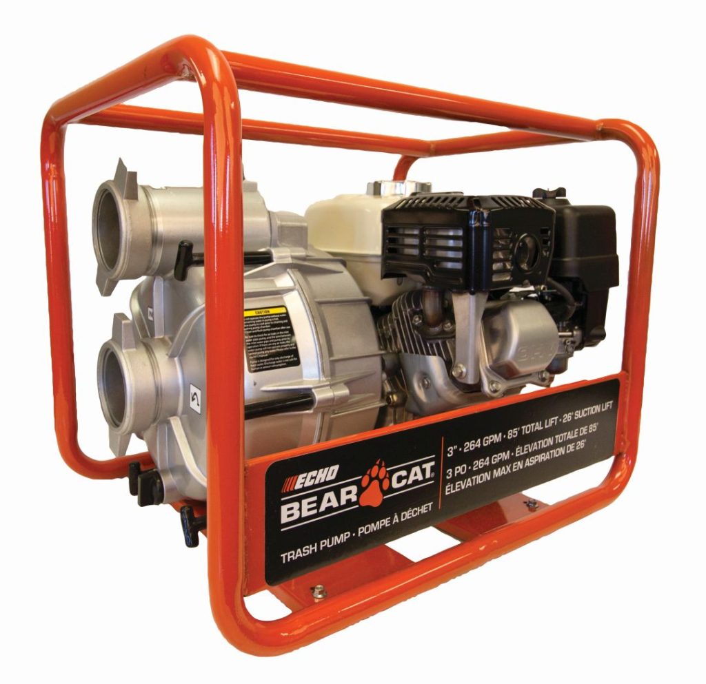 echo bear cat trash pump outdoor equipment timberland supply edmonton